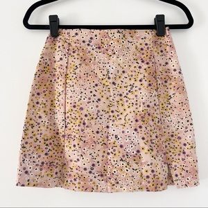 NWOT Eyeshadow Floral Mini Skirt